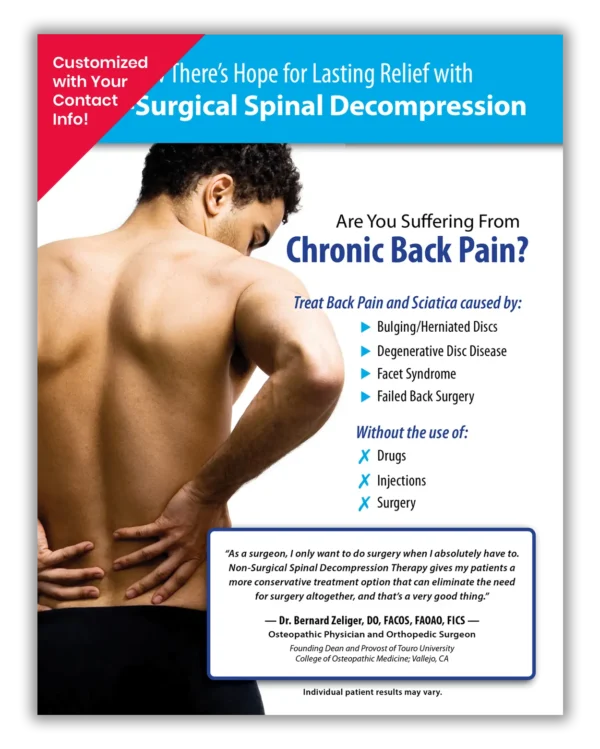 Generic Lumbar Only 24-page Digital E-Booklet