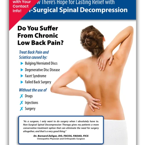 Custom Generic Lumbar Only 4-page Brochure