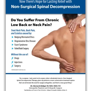 In-Stock Generic Lumbar & Cervical 4-page Brochure