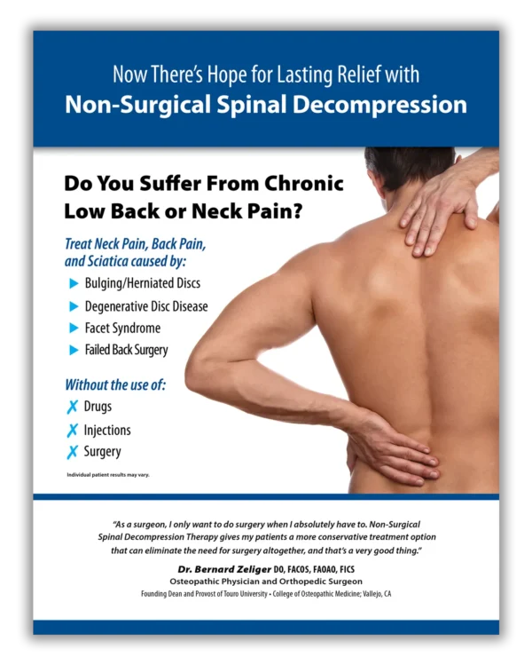 Custom Generic Lumbar & Cervical 4-page Brochure