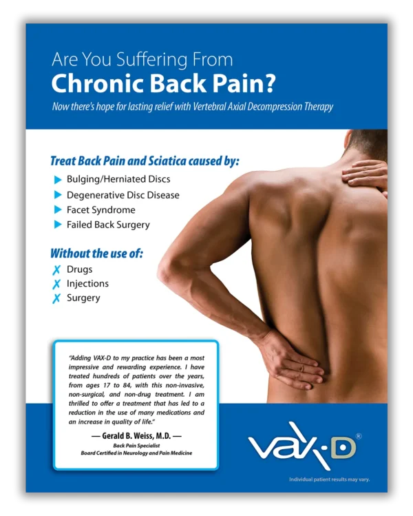 image-instock-v4-VAXD-LO-4p In-Stock VAX-D Lumbar Only 4-page Brochure